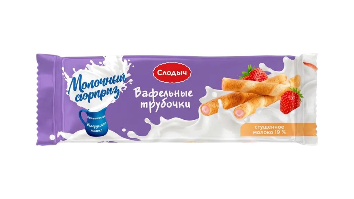 სლოდიჩ waffle Milk surprise (170 g)