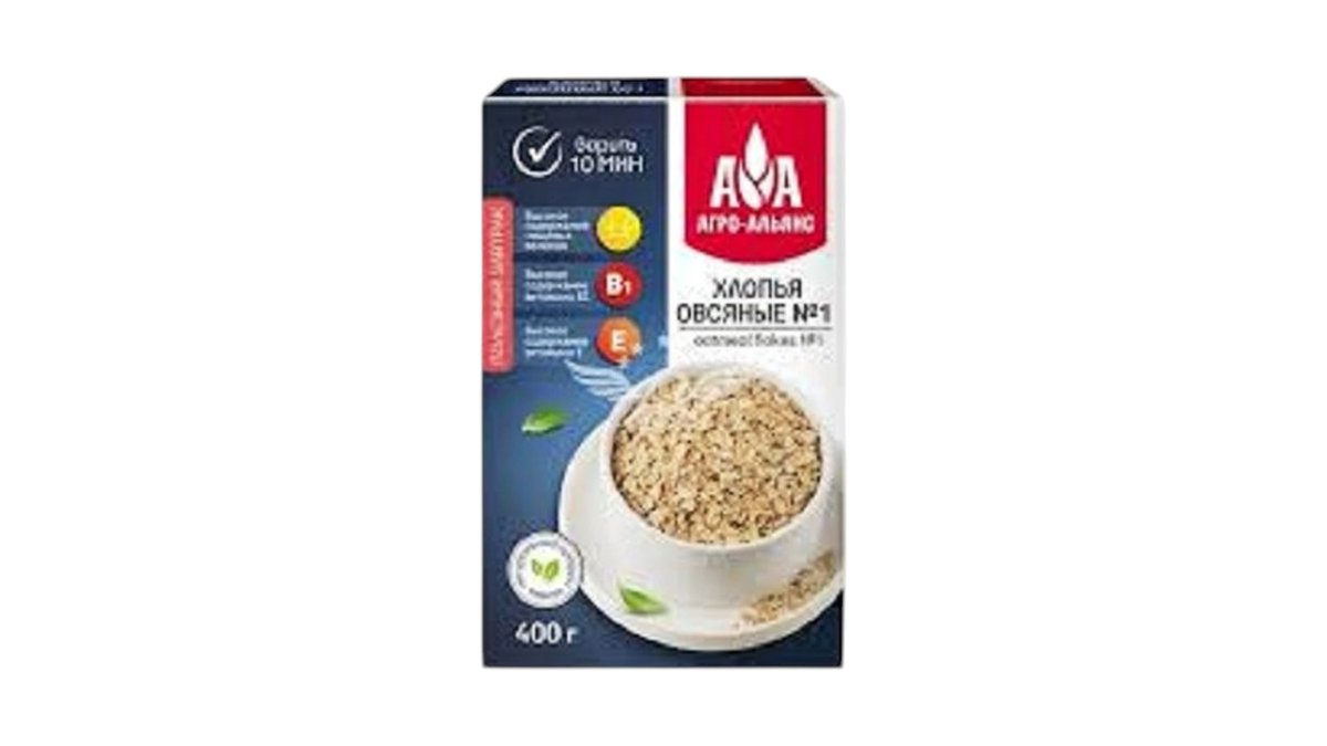 Agro Alliance Овсяные крупы (400 gr)