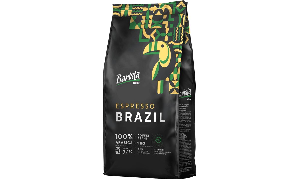 Barista ყავა Espresso Brazil (1000 g)