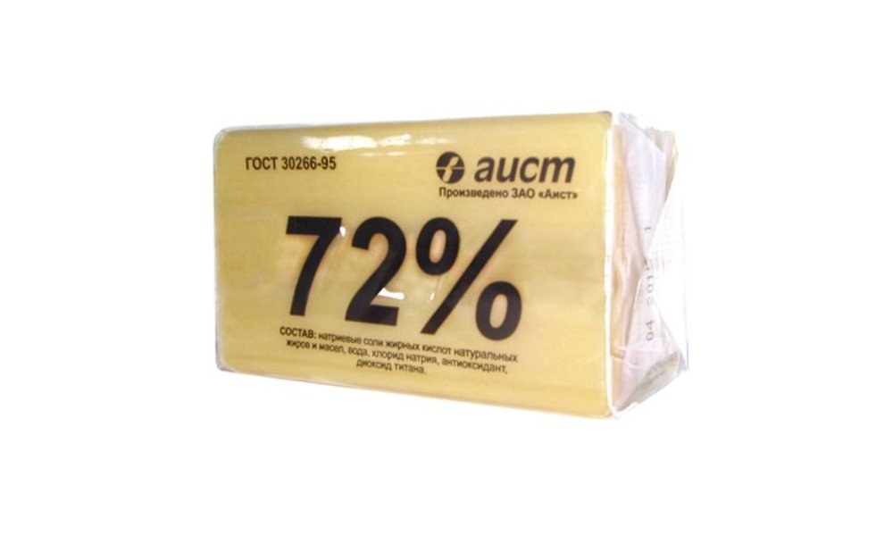 Твердое мыло 72% (200 g)