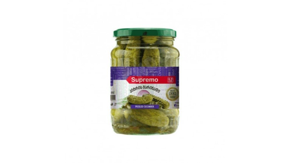 Supremo Canned Cucumbers cucumber marinade (720 ml)