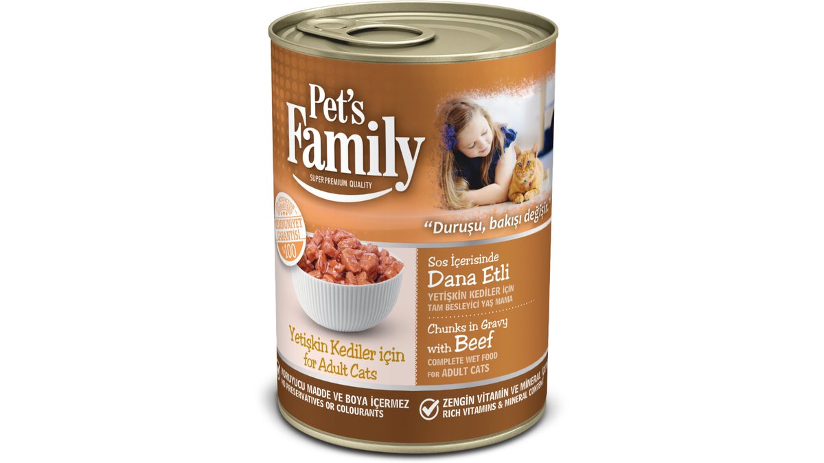 PetsFamily Pet Food beef (400 g)