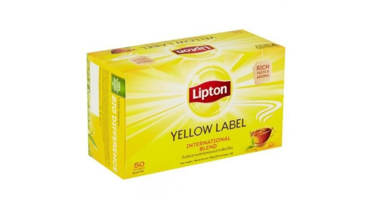 ლიპტონი tea Black (25 pcs)