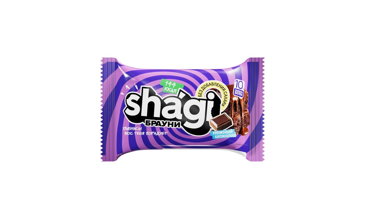 REX პროტეინის ბრაუნი Brownie Chocolate Flavor (50 გ)