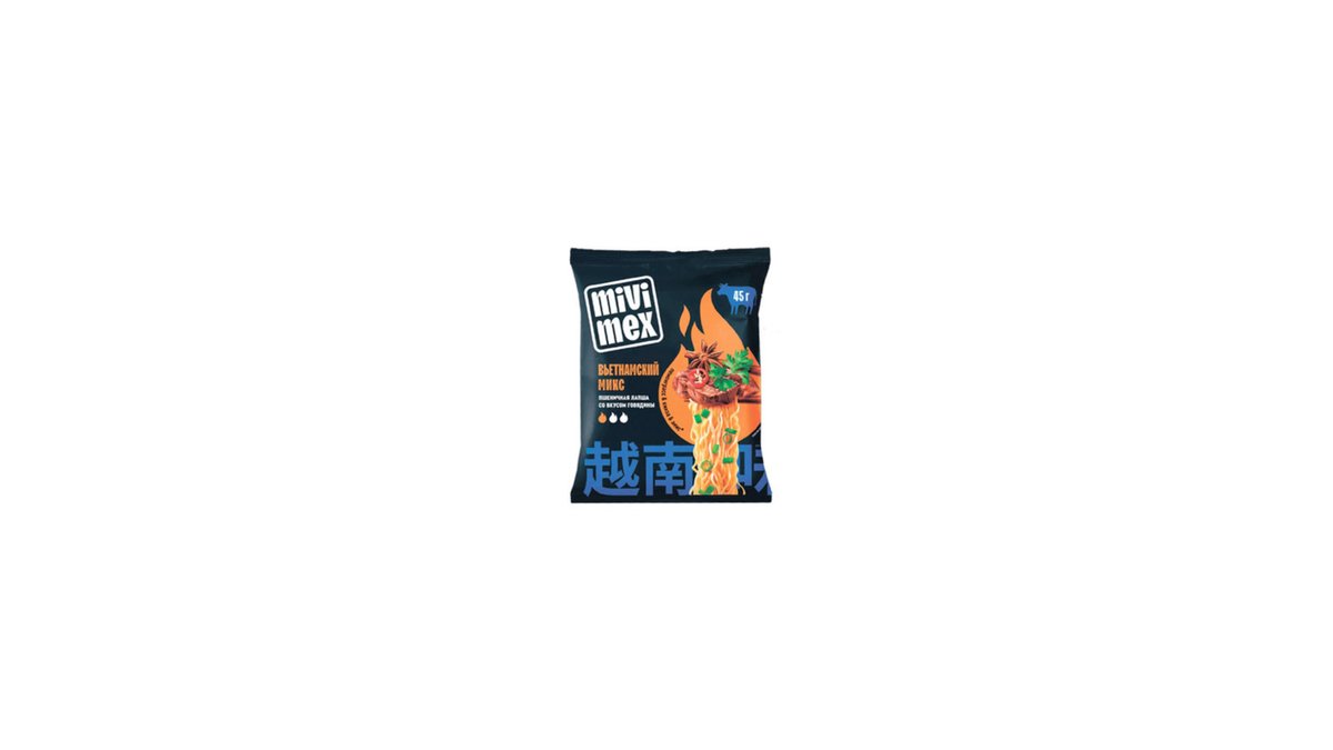 MIVIMEX Быстрая лапша Vietnamese Mix with Beef (45 g)