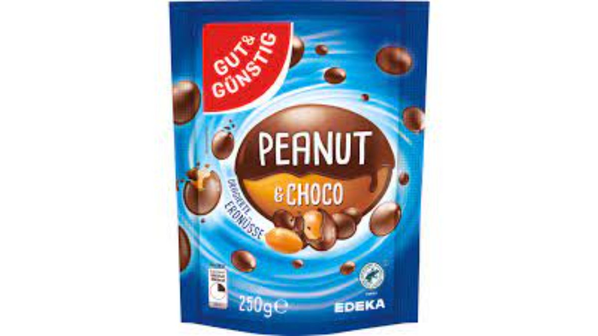 G+G Peanut and Chocolate Ball Peanuts in Chocolate