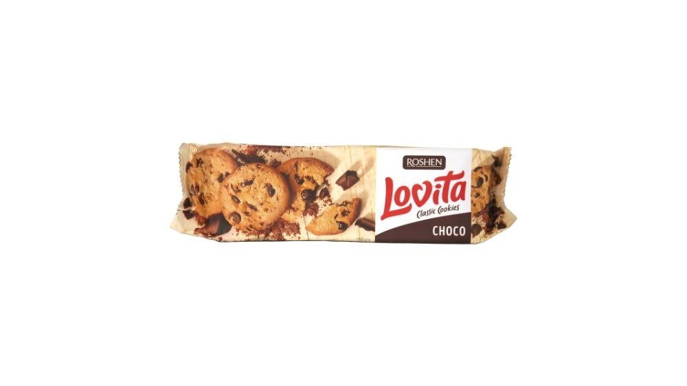Lovita печенье with chocolate chocolate chips (150 g)