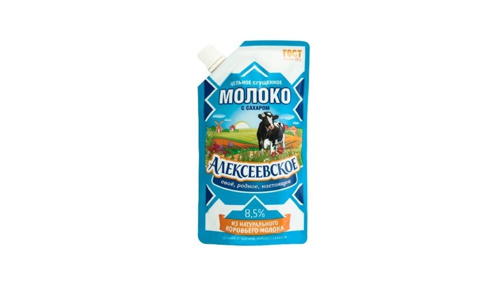 Aleksevskoe кипяченое молоко 8.5% (270 g)