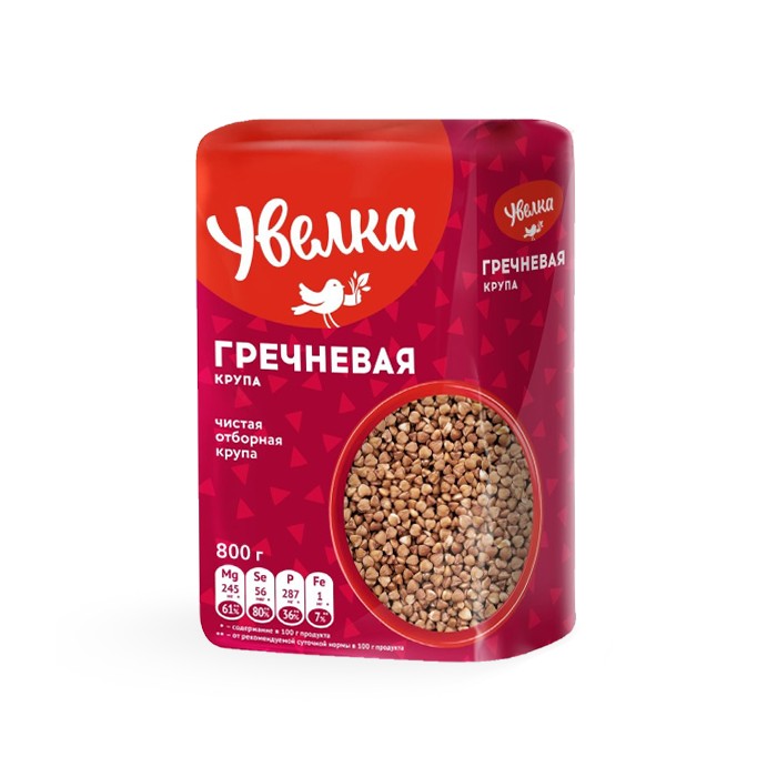 უველკა Universal Wheat წიწიბურა (800 გ)