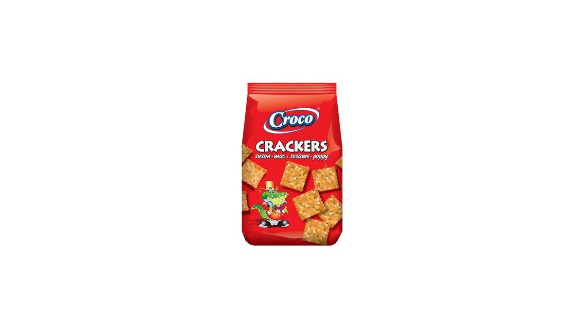 Croco Крекеры with sesame and poppy seeds (100 g)