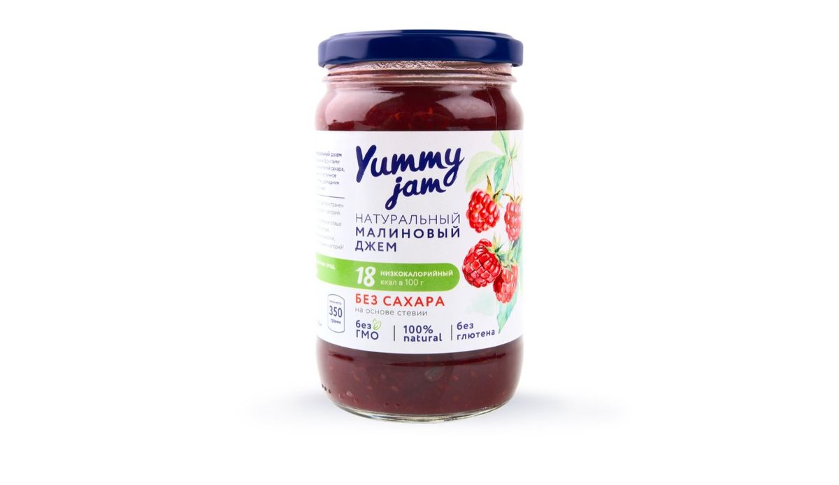 Yummy Jam Jam raspberry (350 g)