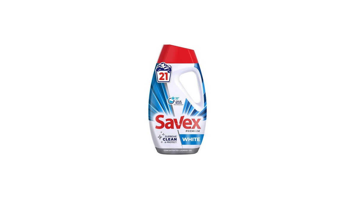 სავექსი Гель для стирки თეთრი ქსოვილის (945 ml)