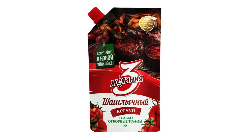 3 Zhelania Ketchup barbecue (250 g)