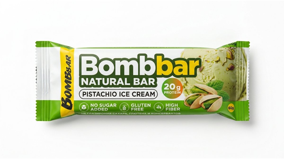 BOMBBAR мороженое Pistachio Ice Cream (60 g)