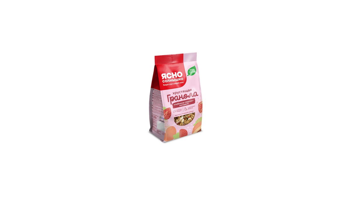 Solnishko Смесь Завтрак Крупы Strawberry and Almond (250 g)