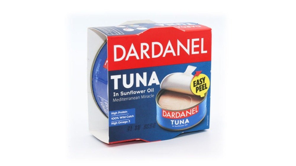 დარდანელი fish Tuna in Sunflower Oil (140 g)