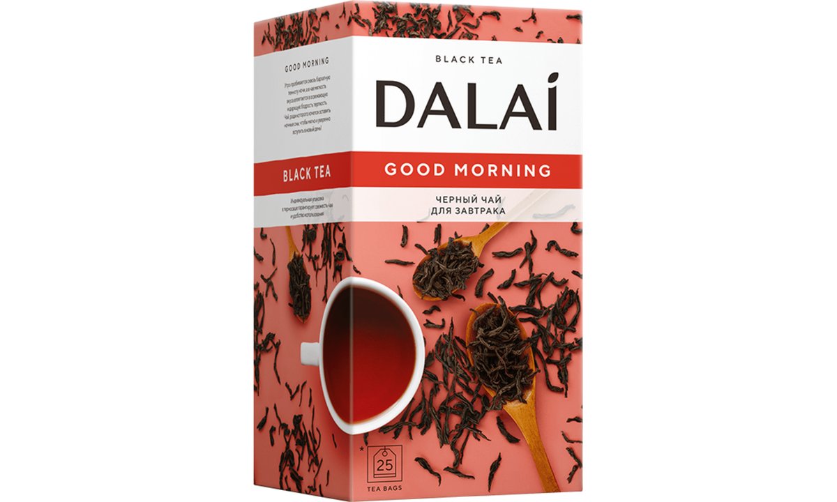 Dalai Чай black Good Morning (25 pack)