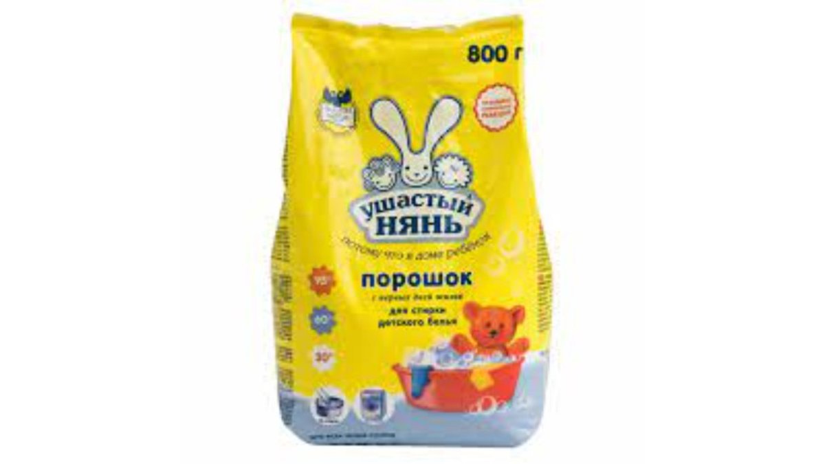 Ushasti Nian Детский стиральный порошок (800 g)