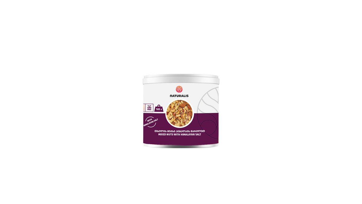 NATURALIS Nuts Himalayan Salt (185 g)