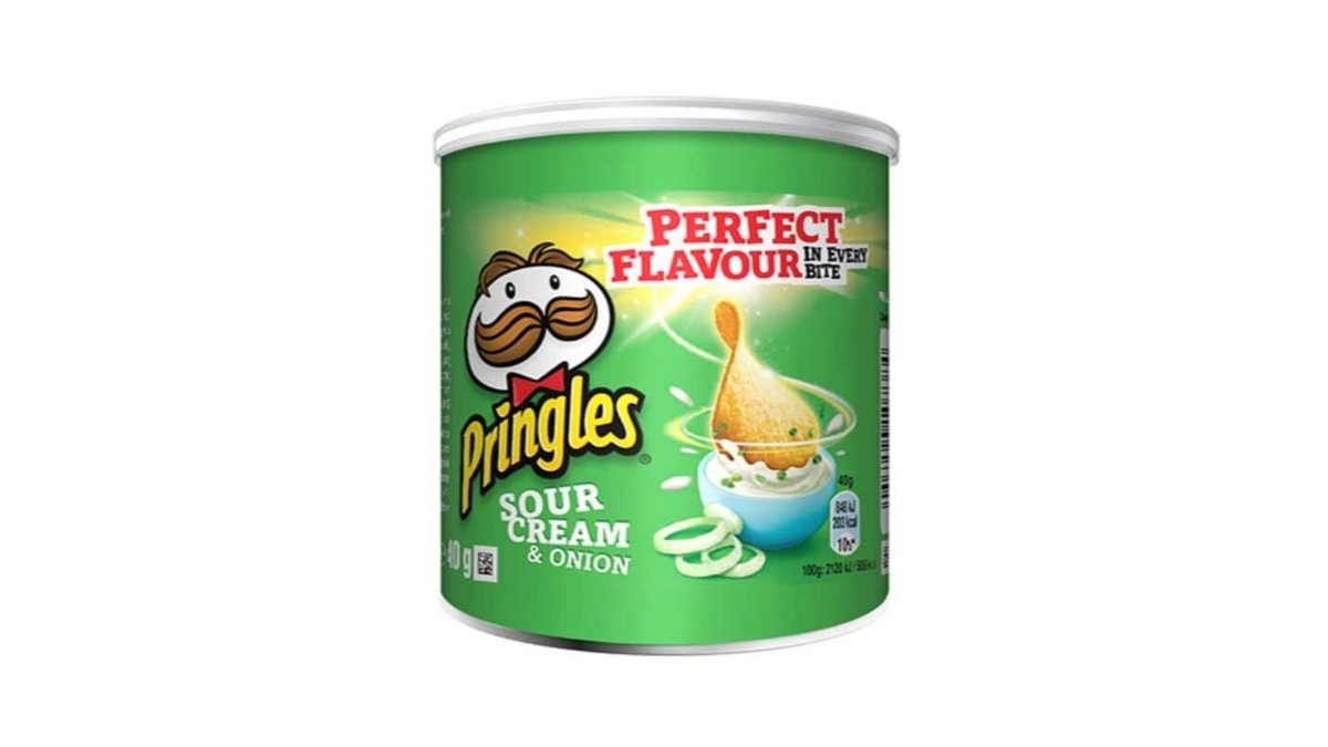 პრინგლსი Картофельные Чипсы sour cream and onion (40 g)