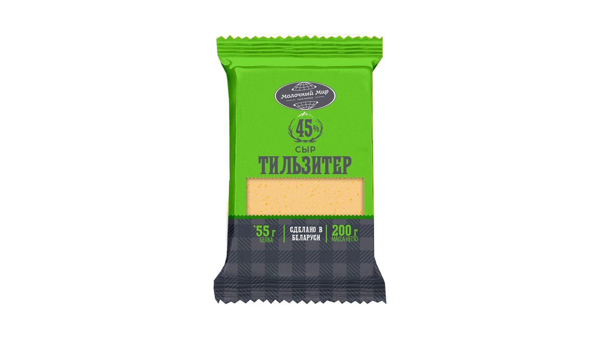 მოლოჩნი მირ პური Tilsit 45% (200 g)