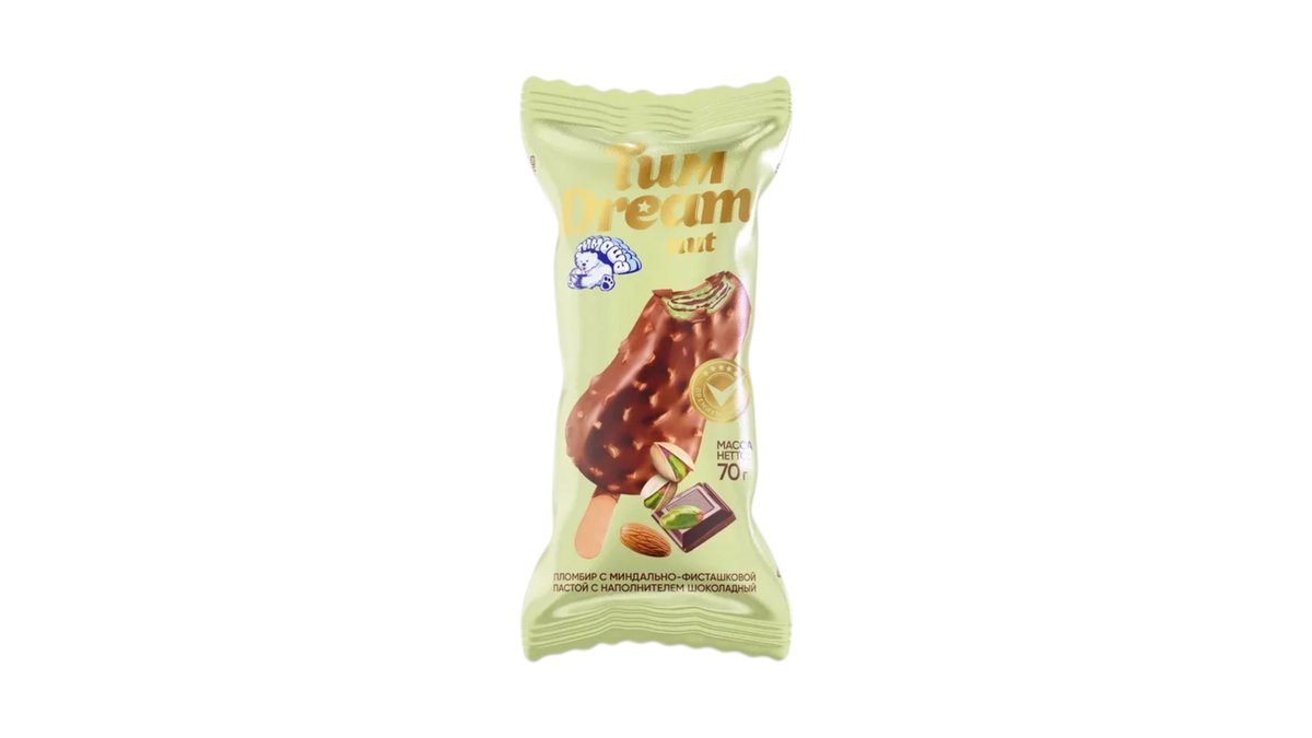 Tim Dream ice cream almond-pistachio paste (70 g)
