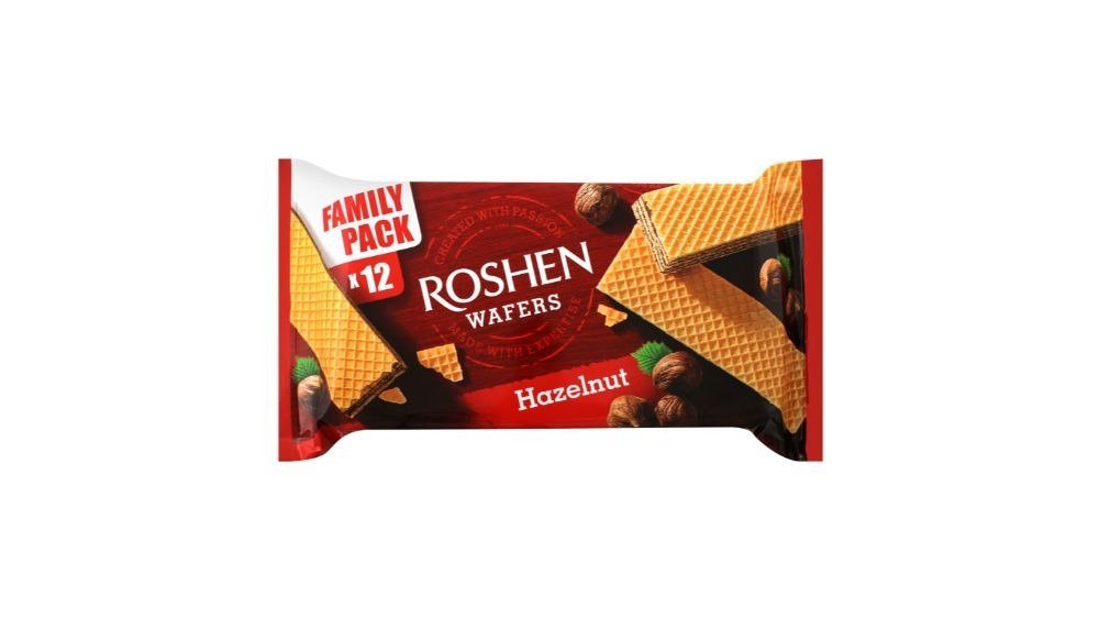 Roshen Waffle with nuts (216 g)