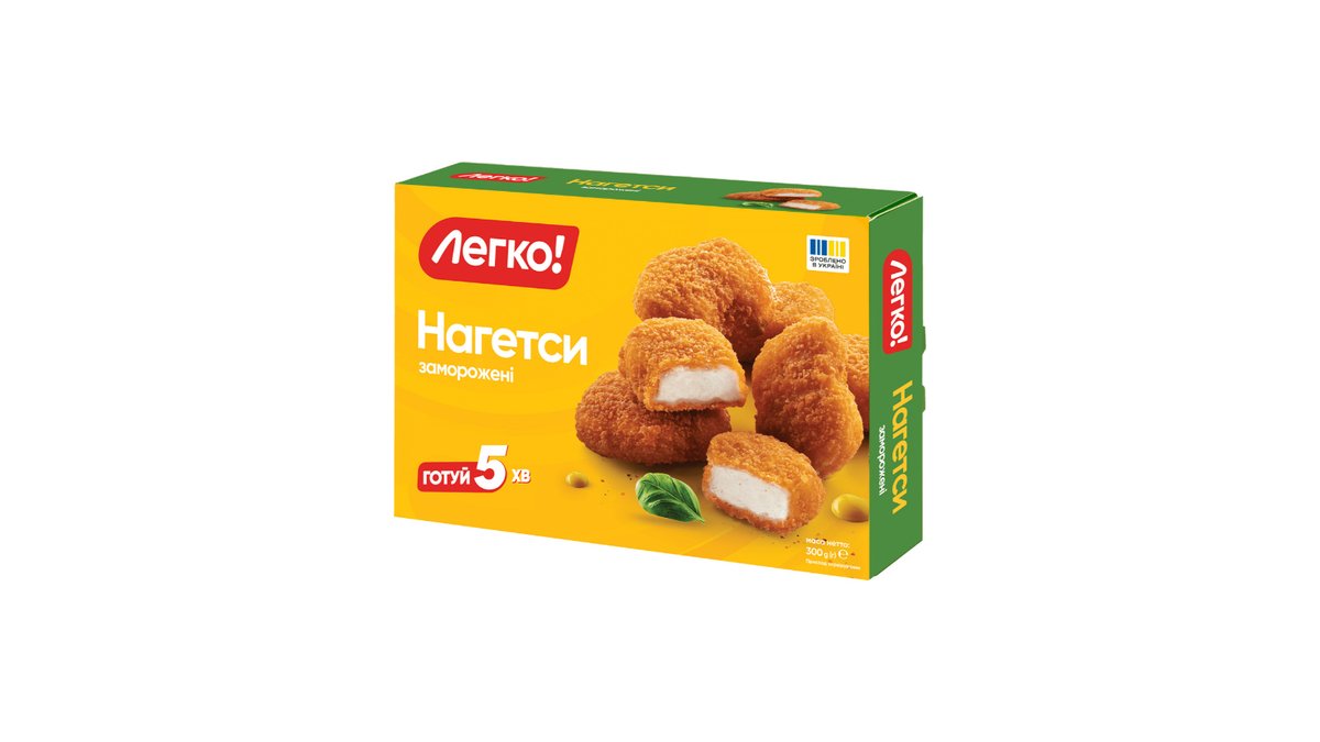 Lehko Наггетсы Попкорн Chicken Nuggets (0.3 kg)