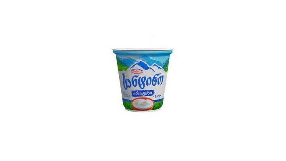 სანტინო მარგარინი 15% (350 g)