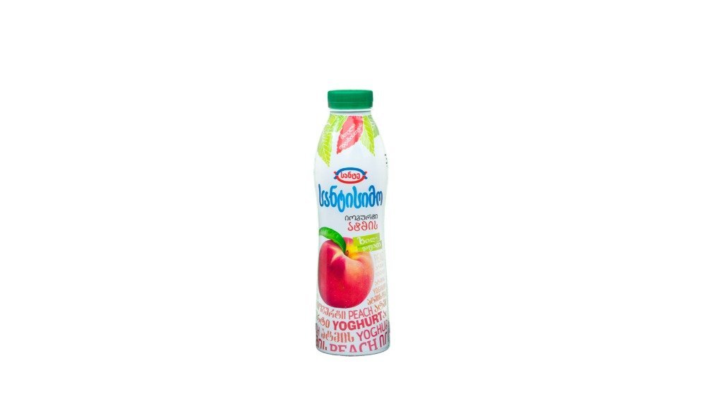 Santissimo იოგურტი peach cream (590 g)