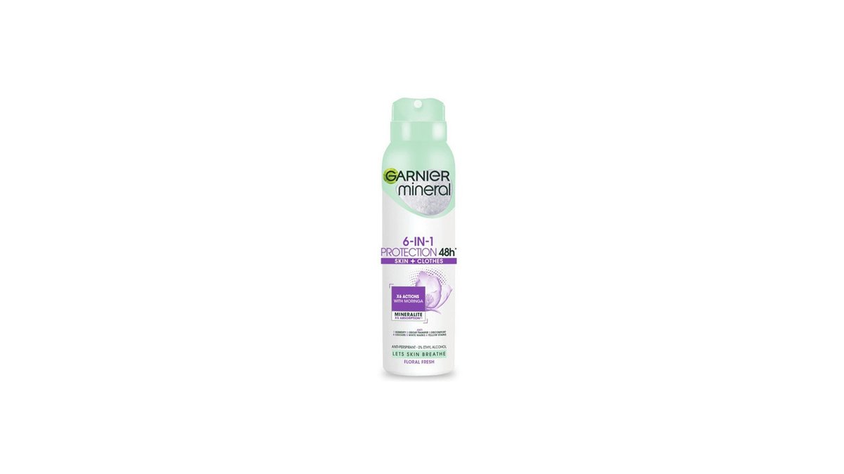 Garnier Антиперспирант დაცვა და სიახლე (150 ml)