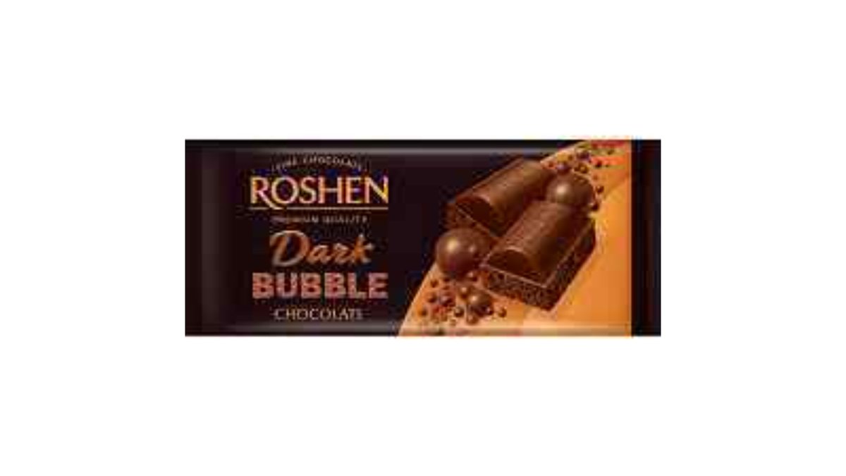 Roshen შოკოლადი extra black (80 gr)