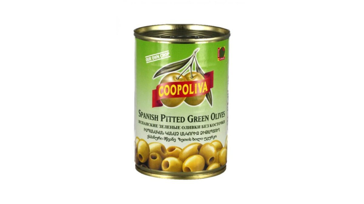 COOPOLIVA Зеленые оливки Green olives