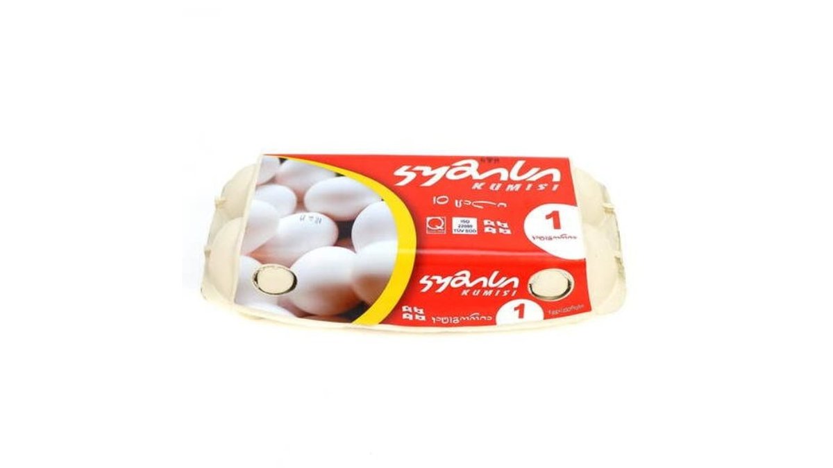 Koumiss яйца 1 კატეგორია (10 pcs)