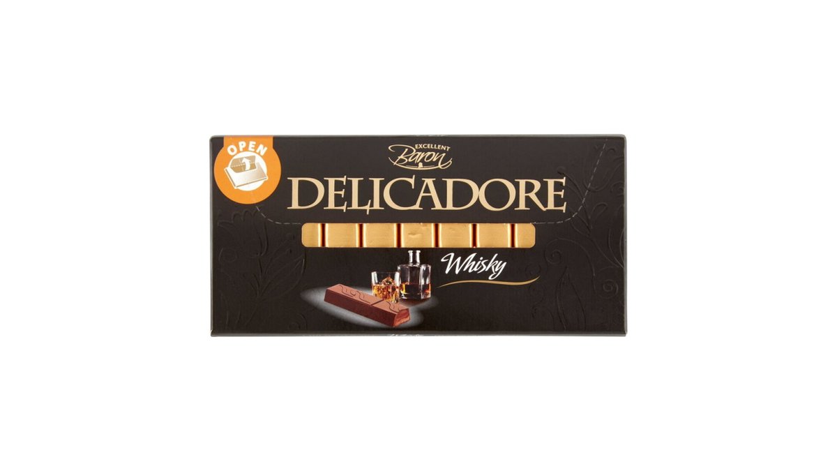 Delicadore Шоколад whisky flavor (200 g)