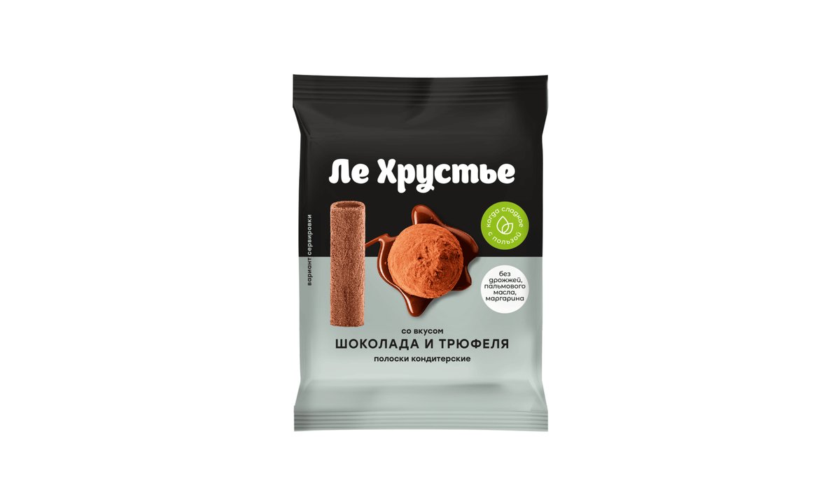 ლე ხრუსწიე Хрустящий Хлеб chocolate and truffles (100 გ)