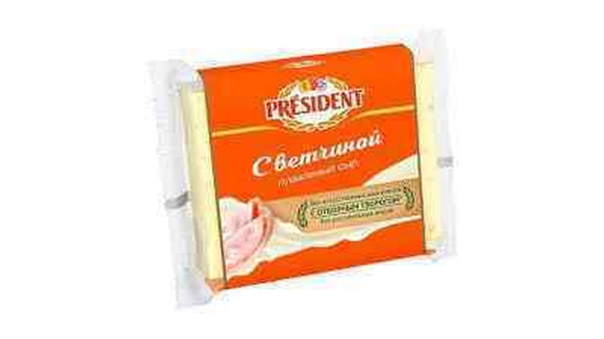 President сыр melted Ham Layer (150 gr)