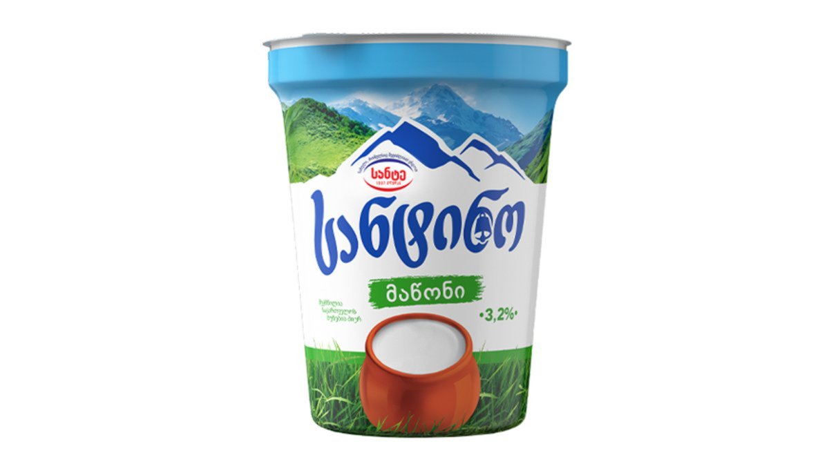 Santino Сметана Sour Cream 3.2% (400 g)