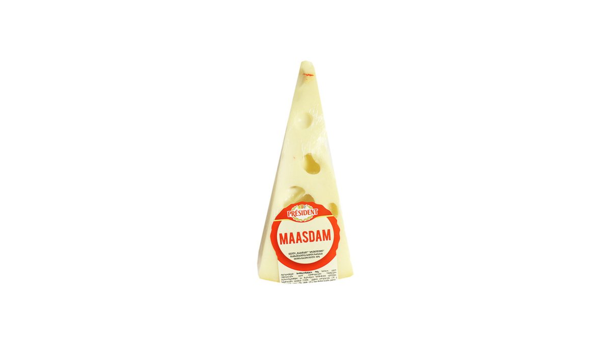 President ყველი Masdam 48% (1 kg)