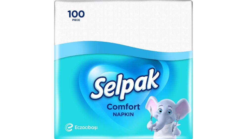 Selpak სახლის ხელსახოცი comfort (100 pcs)