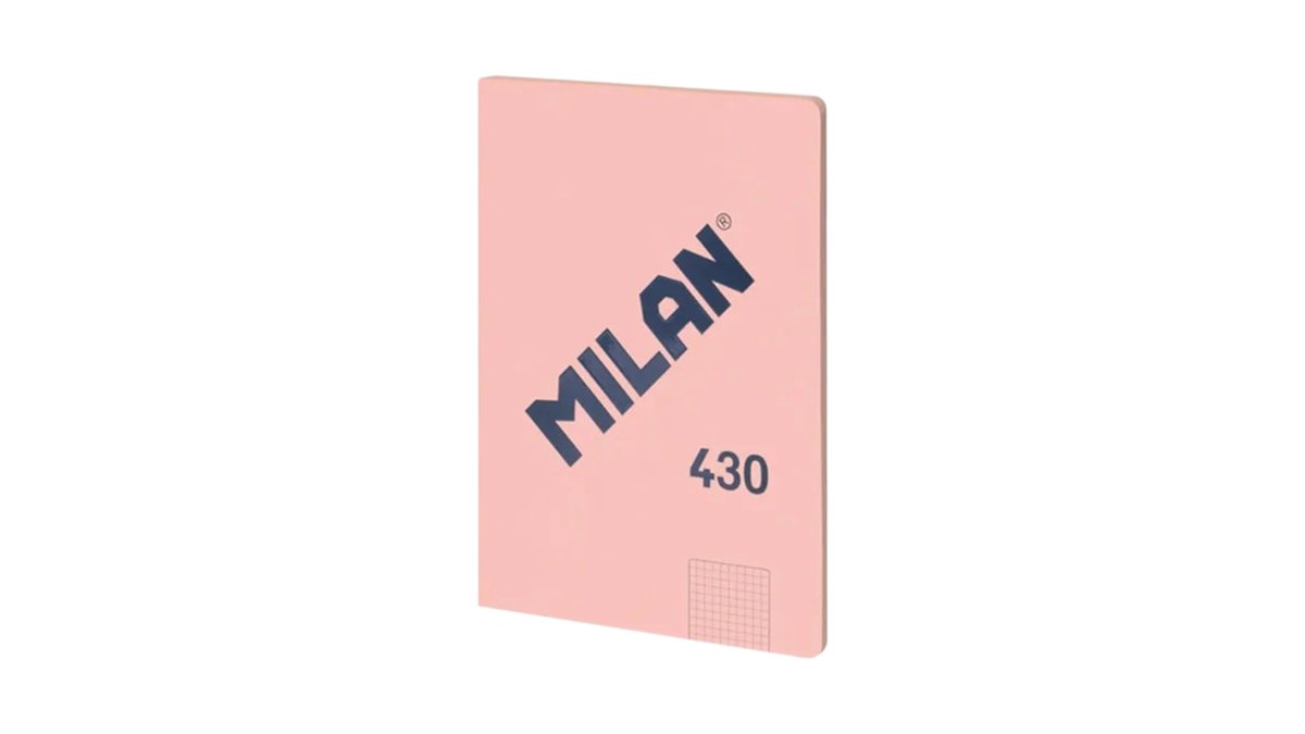 MILAN Notebook A4 pink (95 გრ)