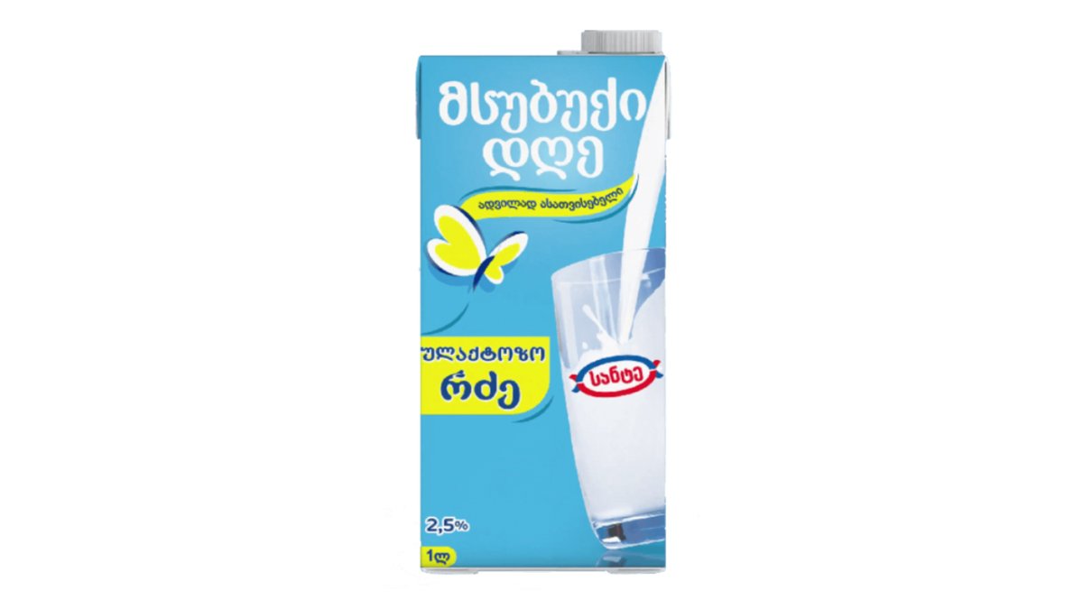 Sante რძე Ulactose 2.5% (1 l)