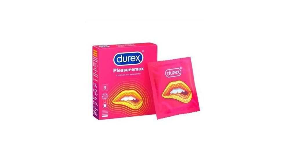 Durex Презерватив Pleasuremax (3 pcs)