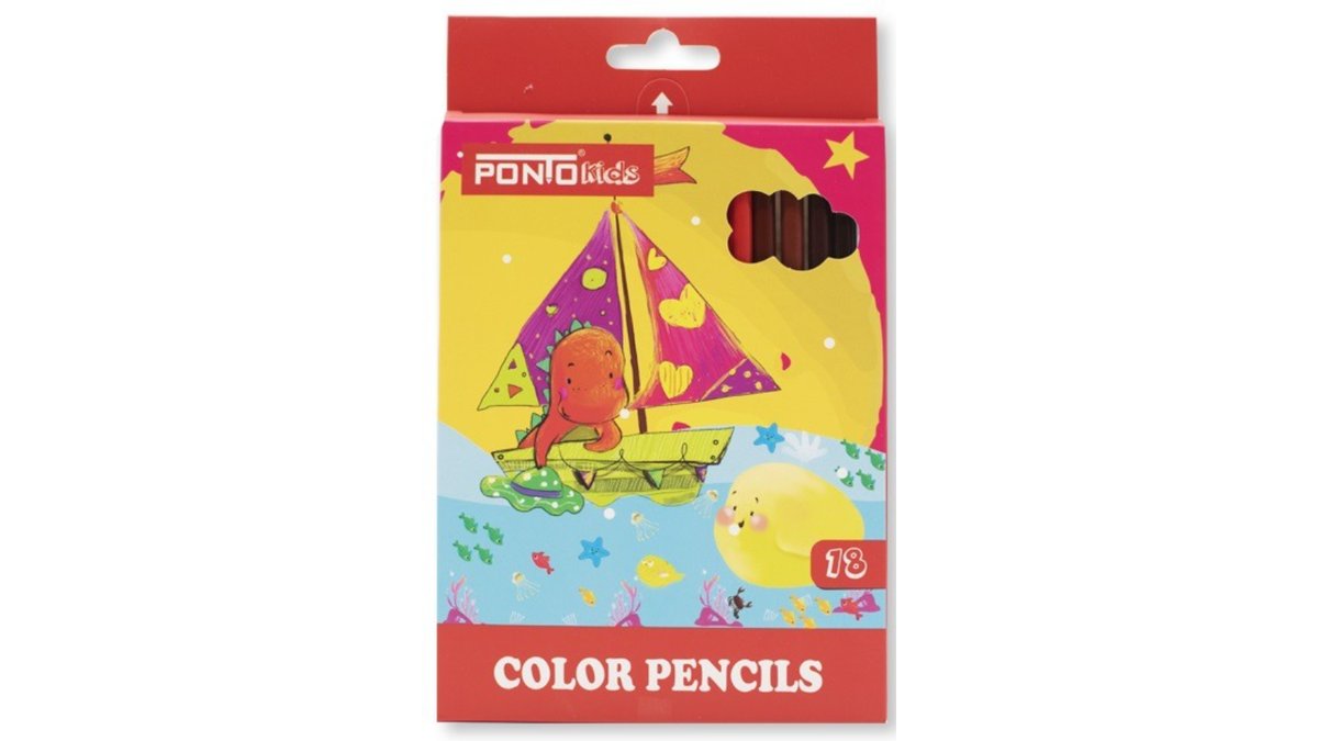 PONTO Канцелярские товары colored pencils