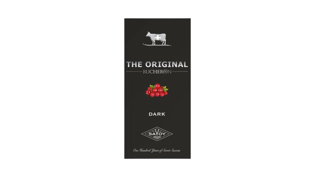 BUCHERON Шоколад black currant pieces (90 გ)