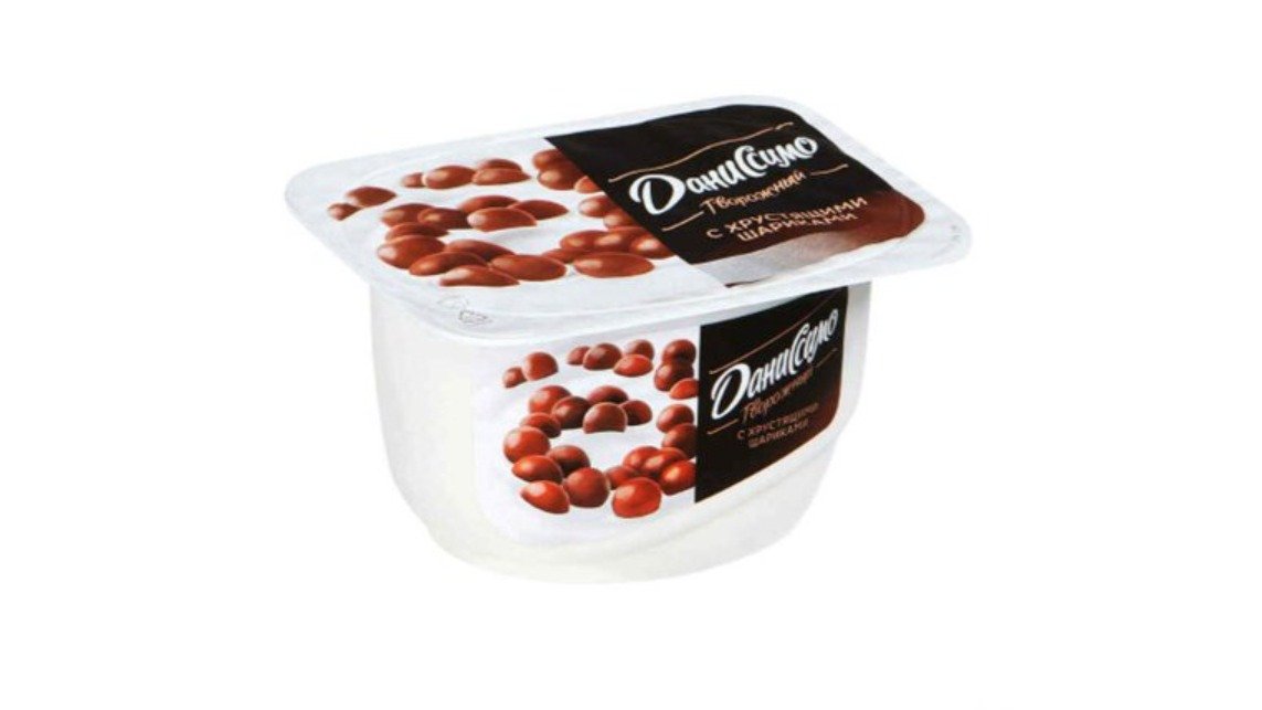 Danisimo Йогурт with balls (130 g)