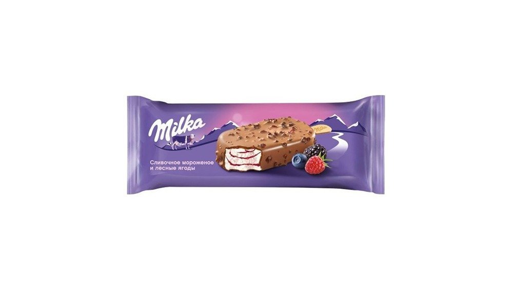 Milka мороженое Eskimo Forest Berries (90 ml)