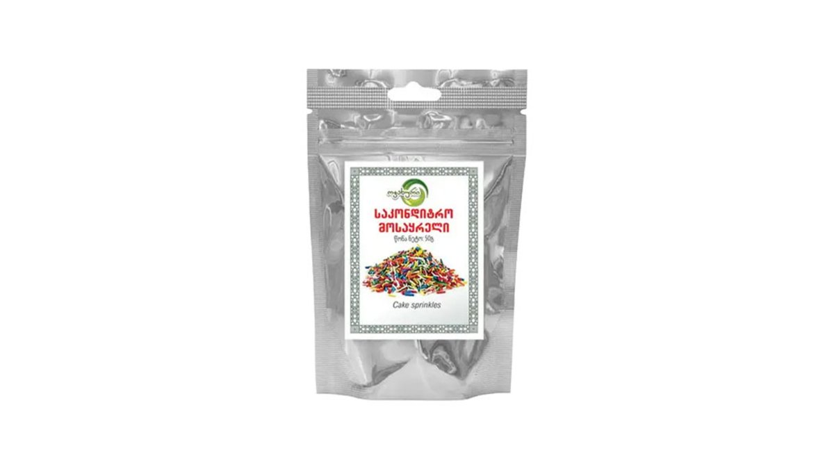 პასკის დეკორაციის ფანტელები colorful flakes (50 g)