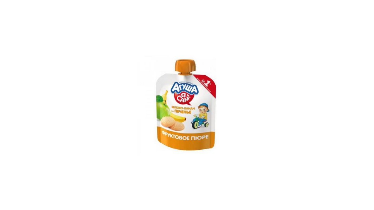 Agusha ორგანული ბავშვების საკვები (90 g)