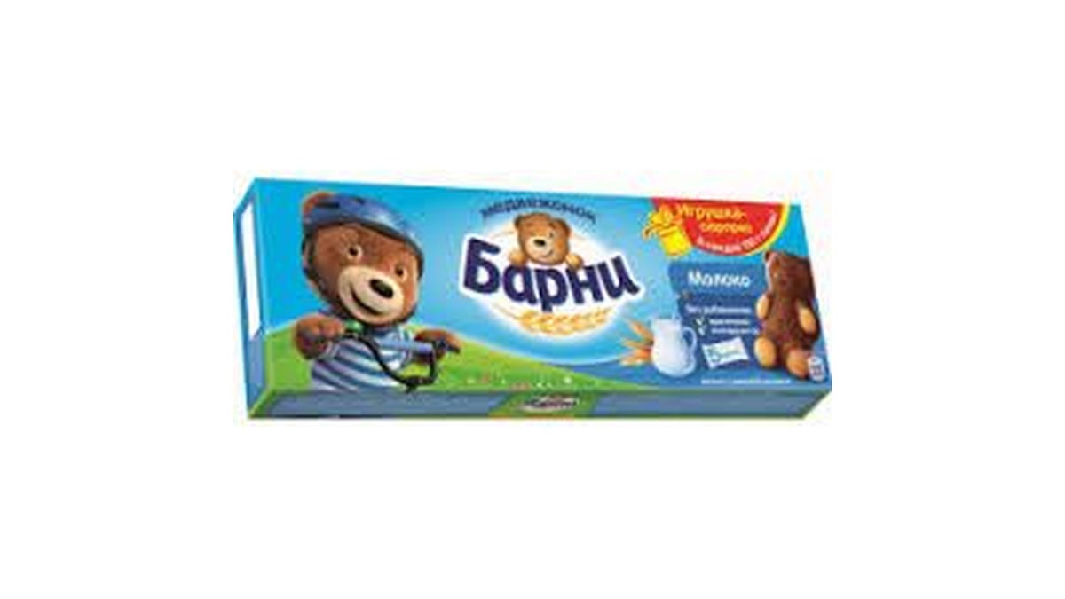 Barney რძის პური milk cream (150 g)